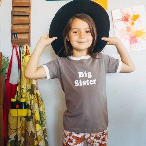 Big Sister Ringer Tee
